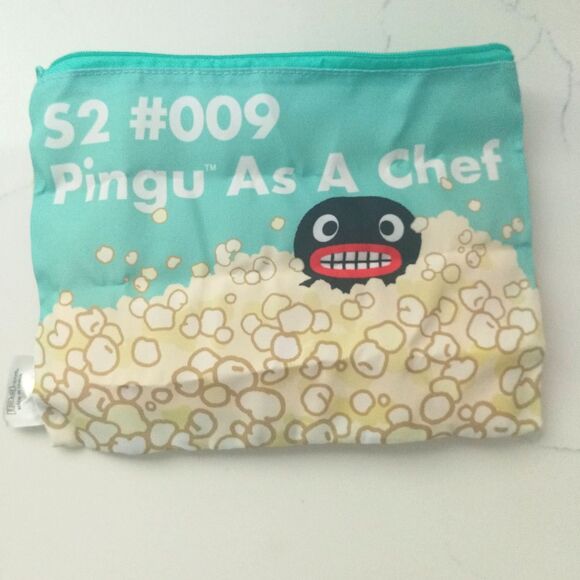 Pingu flat pouch pouch with zipper - Picture 5 of 7